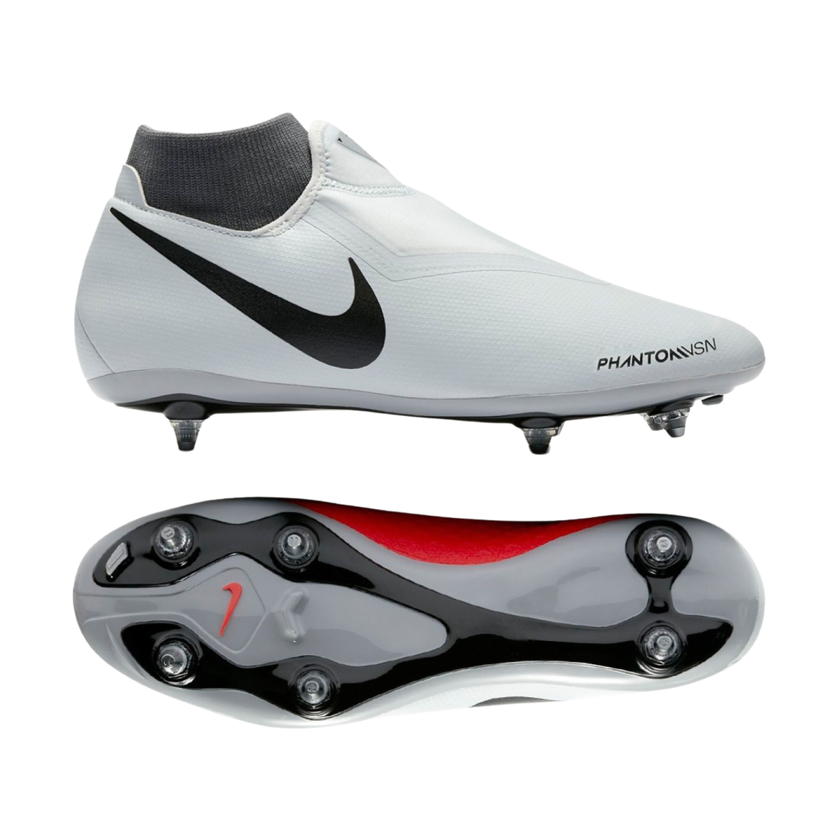 Nike Obra 3 Academy DFxSG Football Boots Unisex - Wolf Grey/Dark Grey Football Boots Adidas