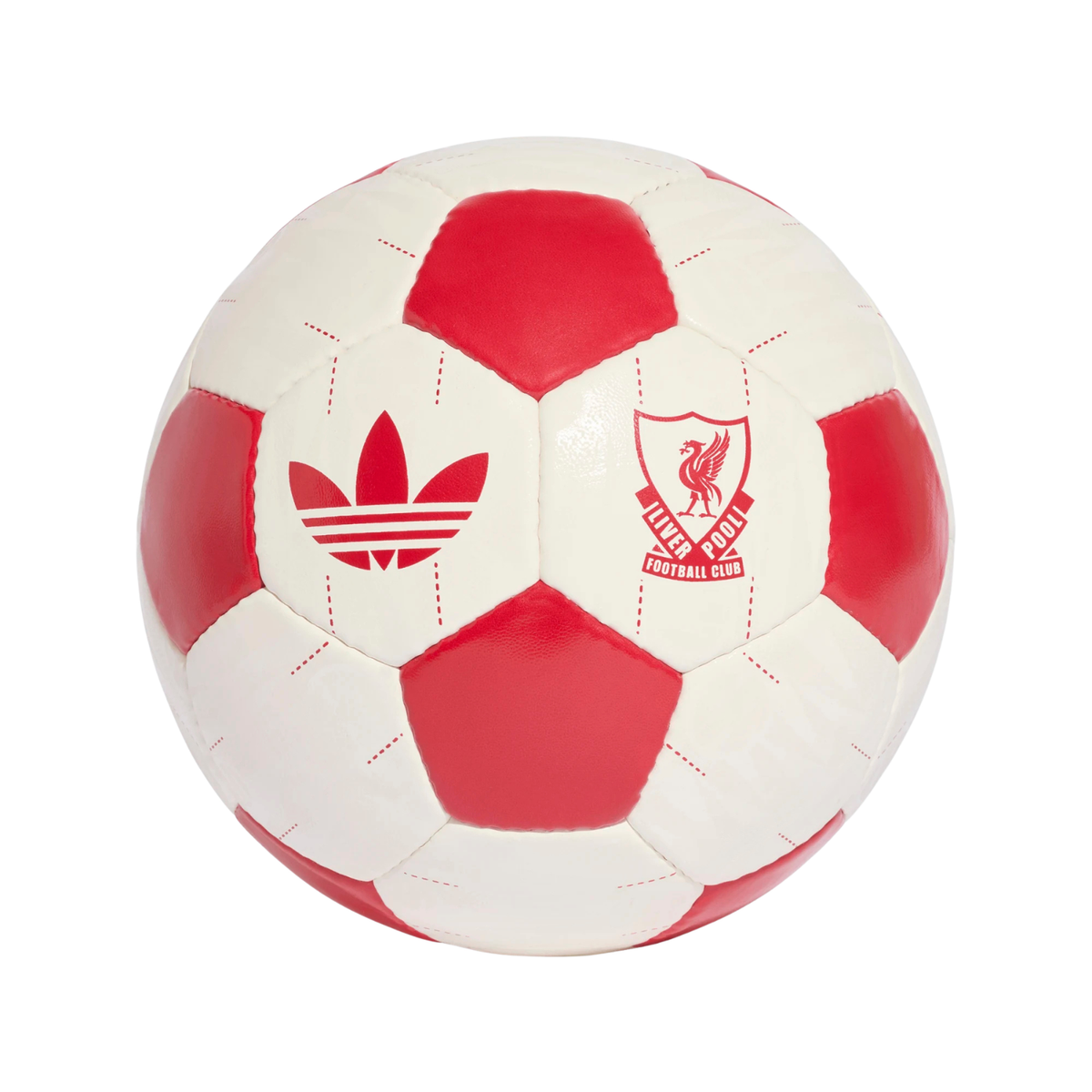 Adidas LFC 26/27 Away Club Football - White/Red Footballs Adidas