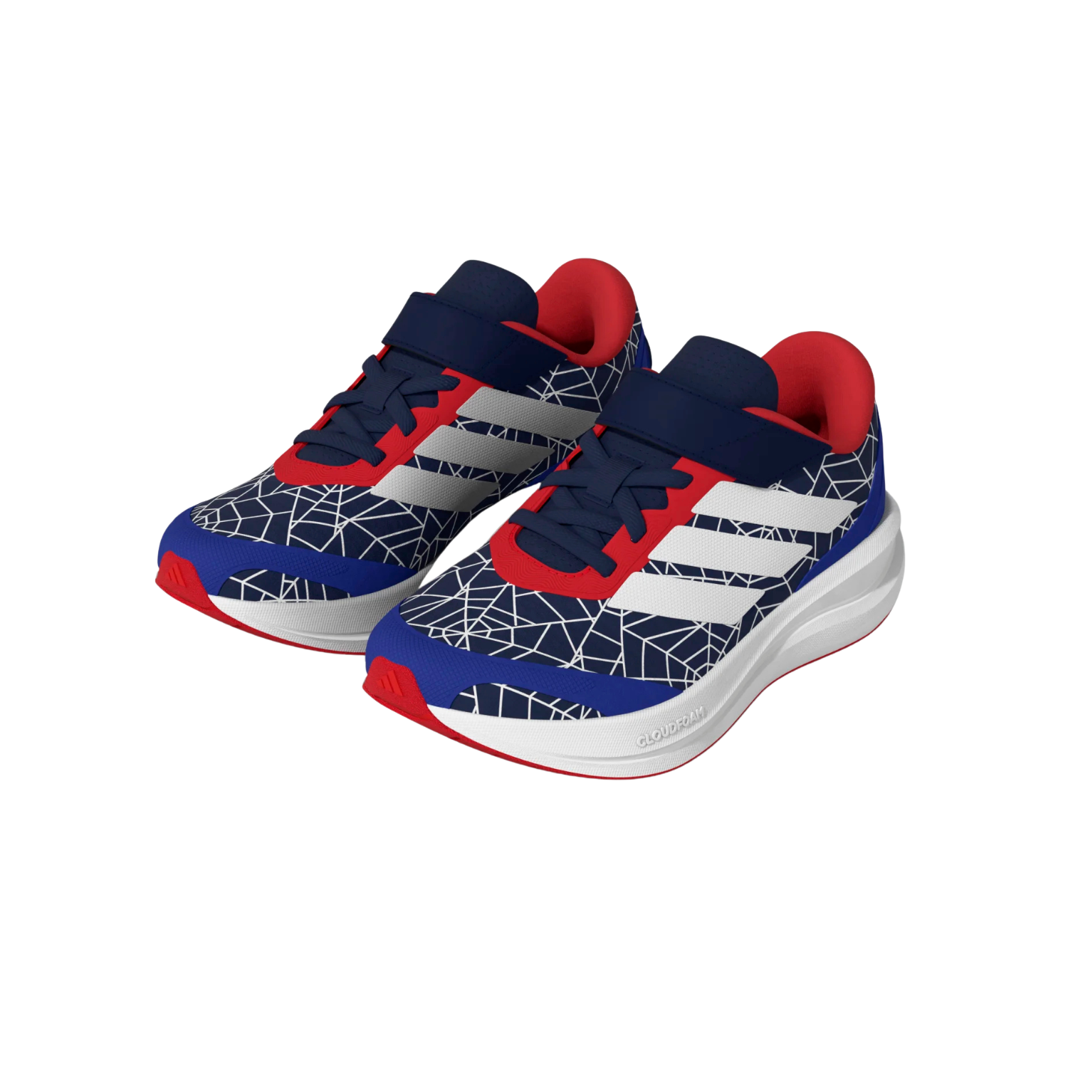 Adidas Marvel Spider-Man Runfalcon 6 Running Shoe Kids - Dark Blue/White/Ruby Running Shoes Adidas