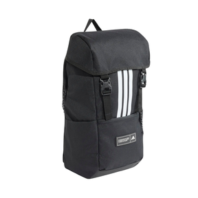 Adidas 3 Stripes Flap Backpack - Black Backpack Adidas