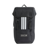 Adidas 3 Stripes Flap Backpack - Black Backpack Adidas