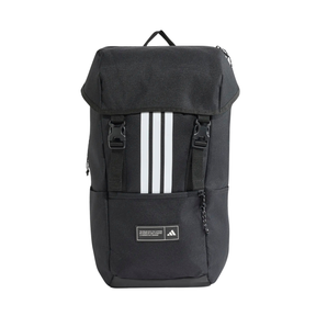 Adidas 3 Stripes Flap Backpack - Black Backpack Adidas