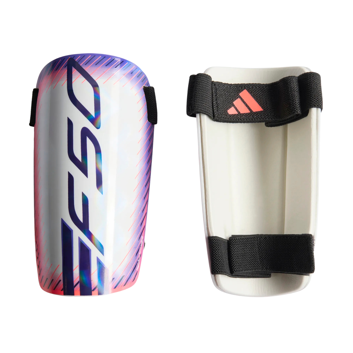 Adidas F50 Training Shin Guards Unisex - White/Pink/Purple White Pink Purple Shin Guards Adidas