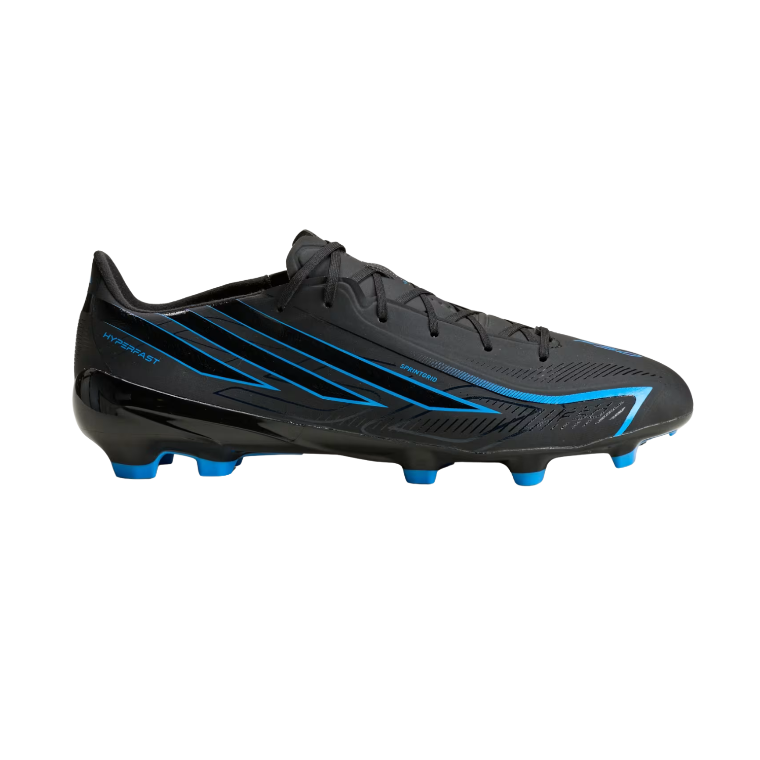 Adidas F50 Hyperfast League FG Football Boots - Black (KJ3414) Black Football Boots Adidas