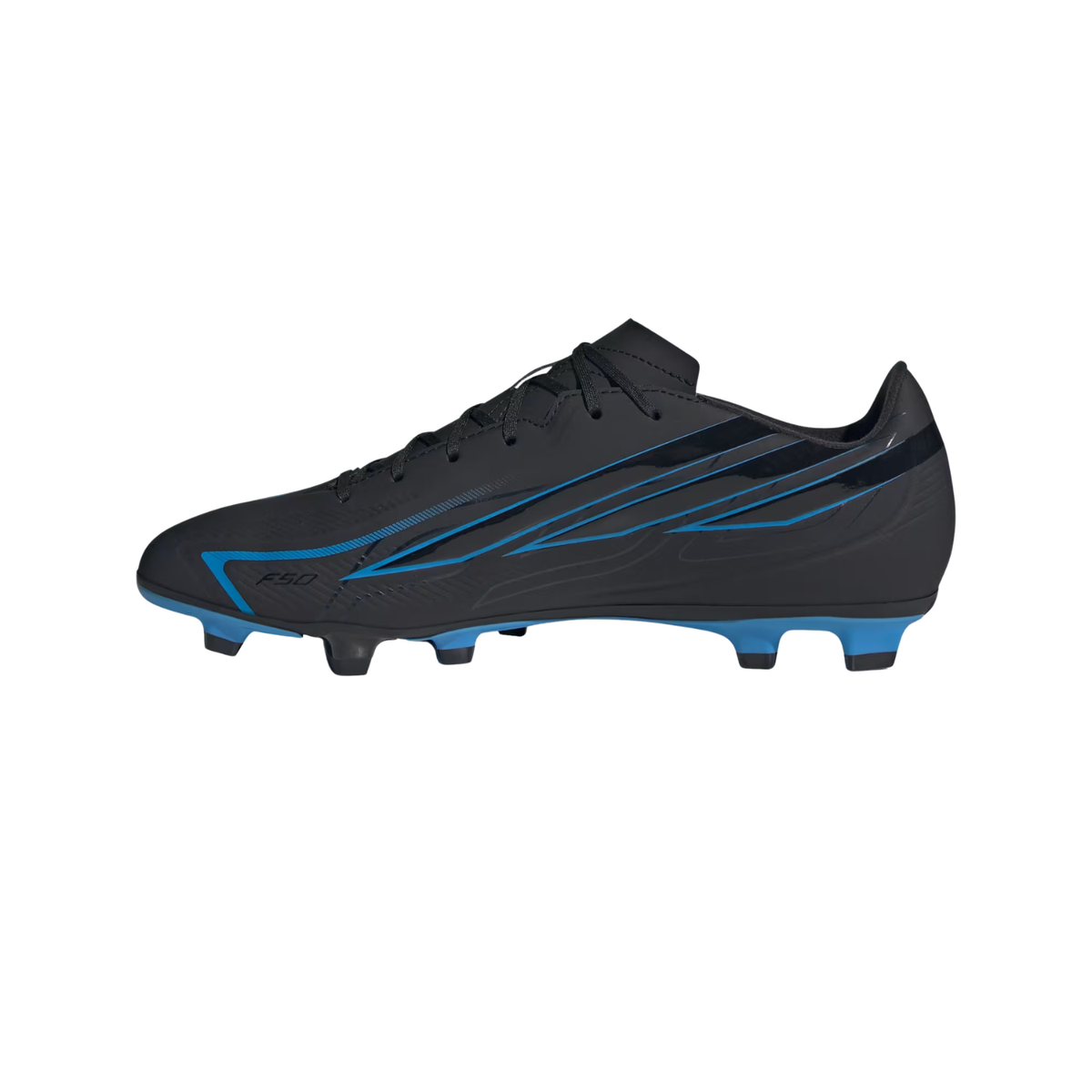 Adidas F50 Hyperfast Club FG/MG Football Boots Unisex - Black Football Boots Adidas