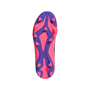 Adidas F50 Hyperfast Club FG/MG Football Boots Junior - White/Purple/Pink (KK1308) Football Boots Adidas