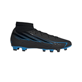 Adidas F50 Hyperfast Club Mid FG/MG Football Boots - Black (KJ3410) Black Football Boots Adidas
