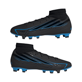 Adidas F50 Hyperfast Club Mid FG/MG Football Boots - Black (KJ3410) Football Boots Adidas