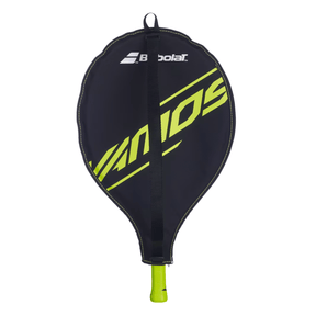 Babolat Carlitos Junior 19 Strung - Grey/Yellow Tennis Rackets Babolat