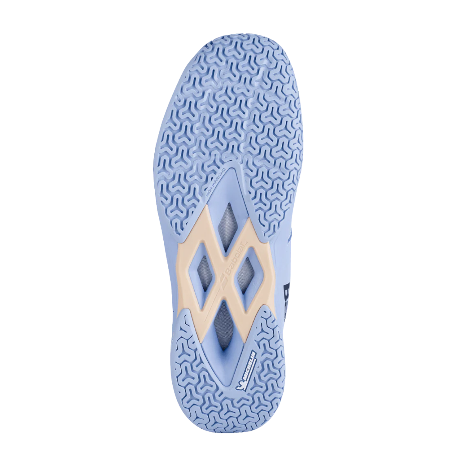 Babolat Shadow Team 2 Women - White/Blue Badminton Shoes Babolat