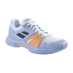 Babolat Shadow Team 2 Women - White/Blue Badminton Shoes Babolat