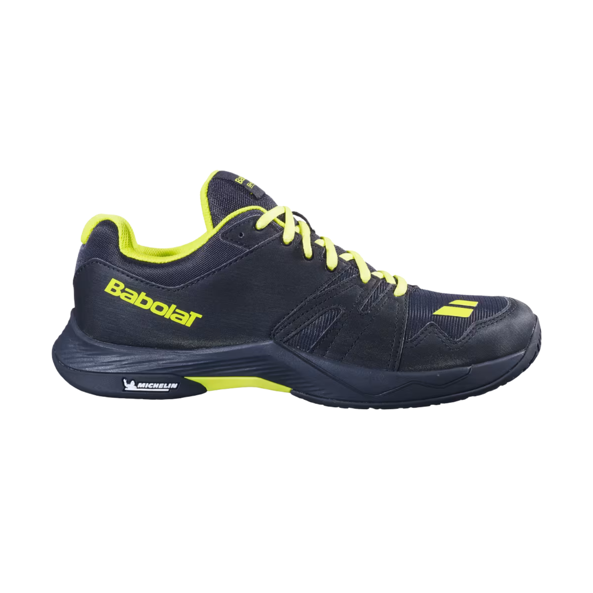 Babolat Shadow Team 2 Men - Black/Lime Black Lime Badminton Shoes Babolat