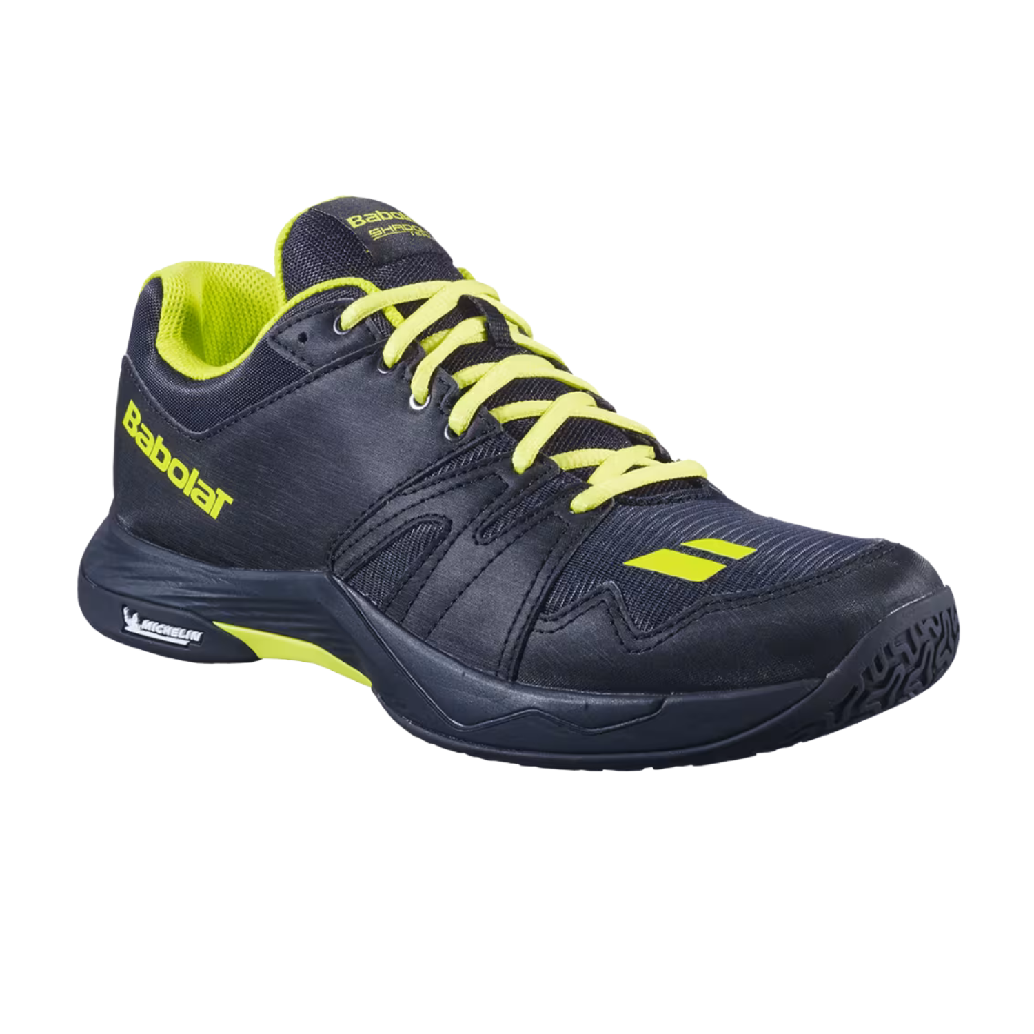 Babolat Shadow Team 2 Men - Black/Lime Badminton Shoes Babolat