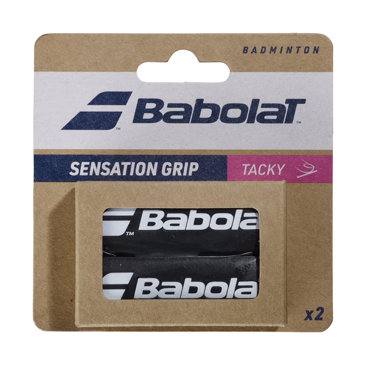 Babolat Grip Sensation X2 Overgrip - Black Accessories Babolat