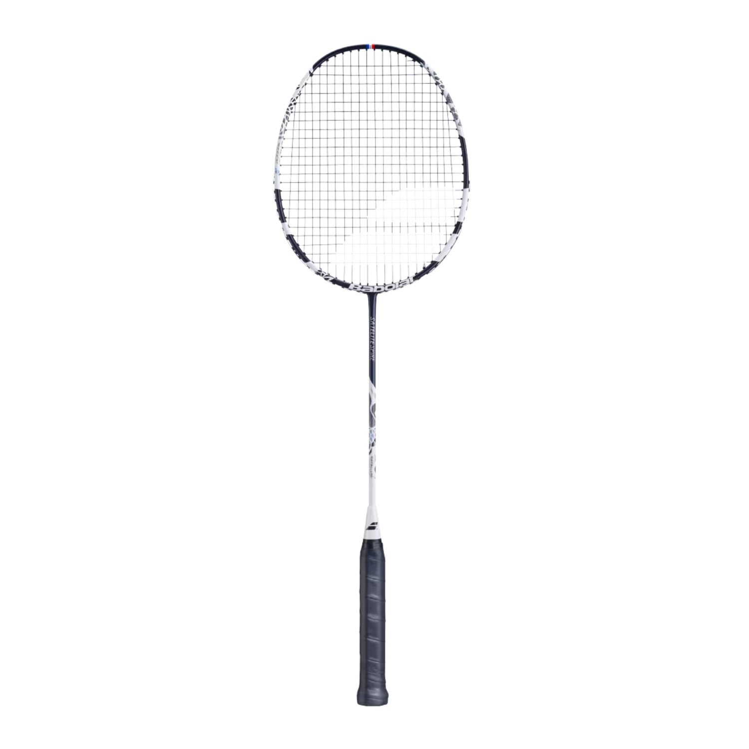 Babolat Satelite Spire 2026 Strung - White/Blue Badminton Rackets Babolat