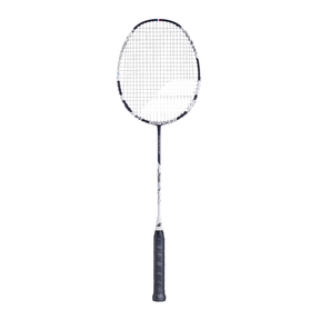 Babolat Satelite Spire 2026 Strung - White/Blue Badminton Rackets Babolat