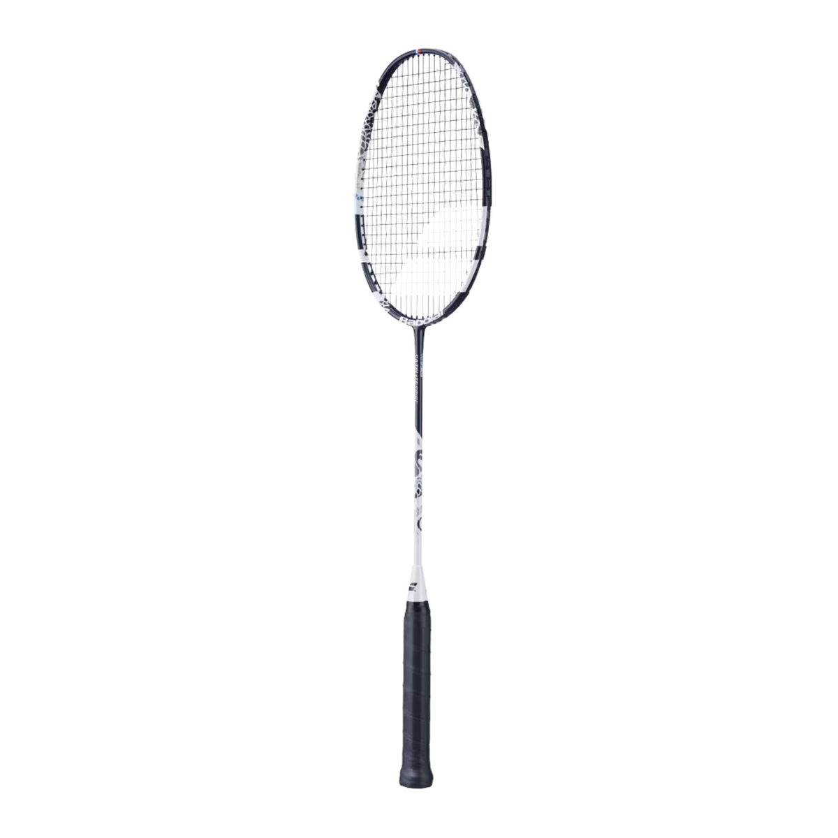 Babolat Satelite Spire 2026 Strung - White/Blue Badminton Rackets Babolat