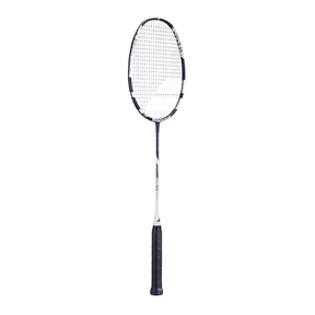 Babolat Satelite Spire 2026 Strung - White/Blue Badminton Rackets Babolat