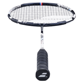 Babolat Satelite Spire 2026 Strung - White/Blue Badminton Rackets Babolat