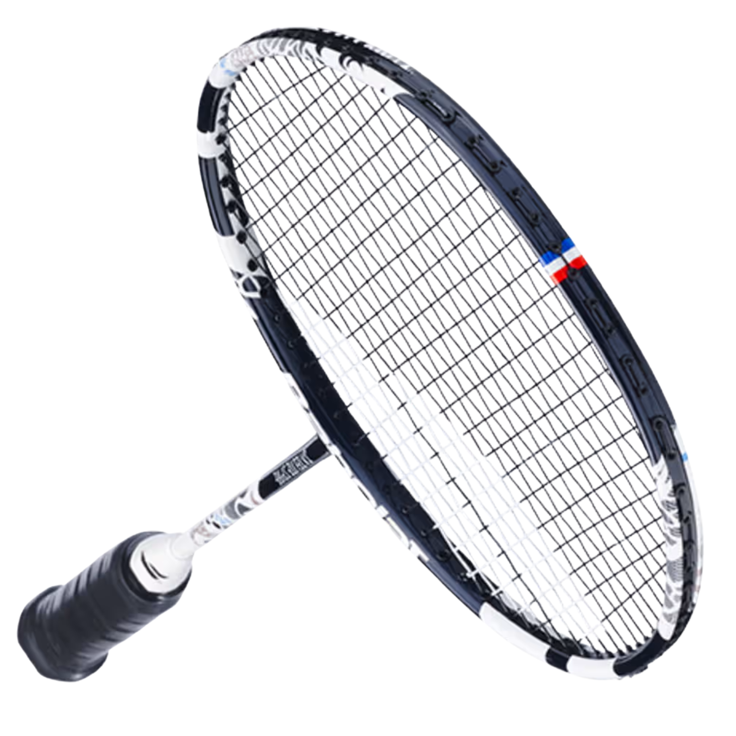 Babolat Satelite Spire 2026 Strung - White/Blue Badminton Rackets Babolat