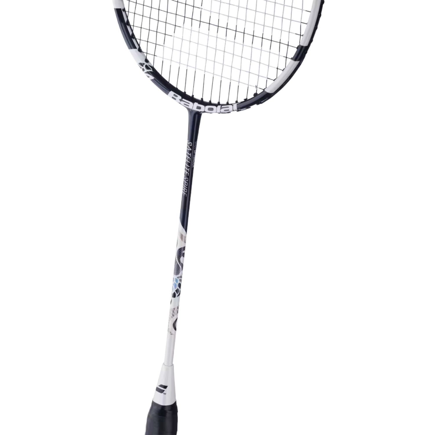 Babolat Satelite Spire 2026 Strung - White/Blue Badminton Rackets Babolat