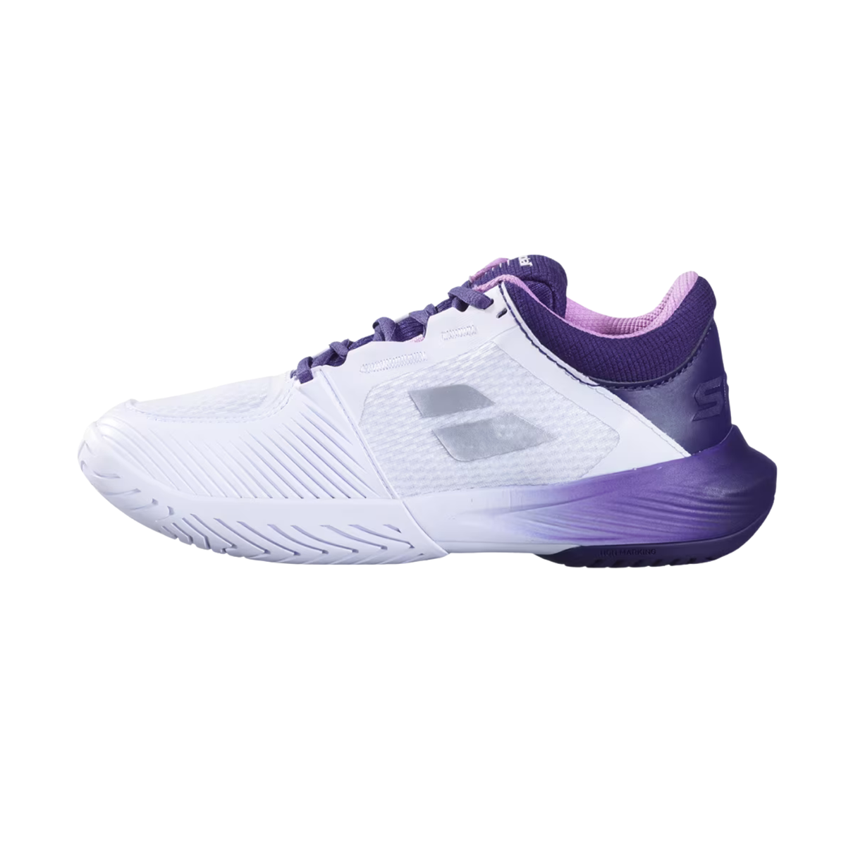 Babolat SFX 4 All Court Women - White/Dark Purple Tennis Shoes Babolat