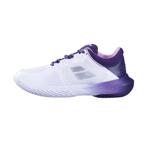 Babolat SFX 4 All Court Women - White/Dark Purple Tennis Shoes Babolat