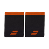 Babolat Logo Jumbo Wristband - Black/Black Accessories Babolat