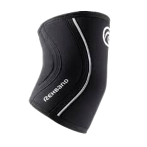 Rehband RX Elbow Sleeve 5mm - Black Elbow Support Rehband