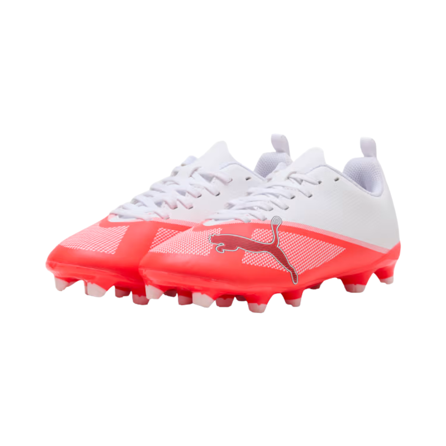 Puma Ultra 7 Play FG/AG Jr - Red/Black/White Football Boots Puma