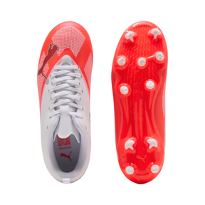 Puma Ultra 7 Play FG/AG Jr - Red/Black/White Football Boots Puma