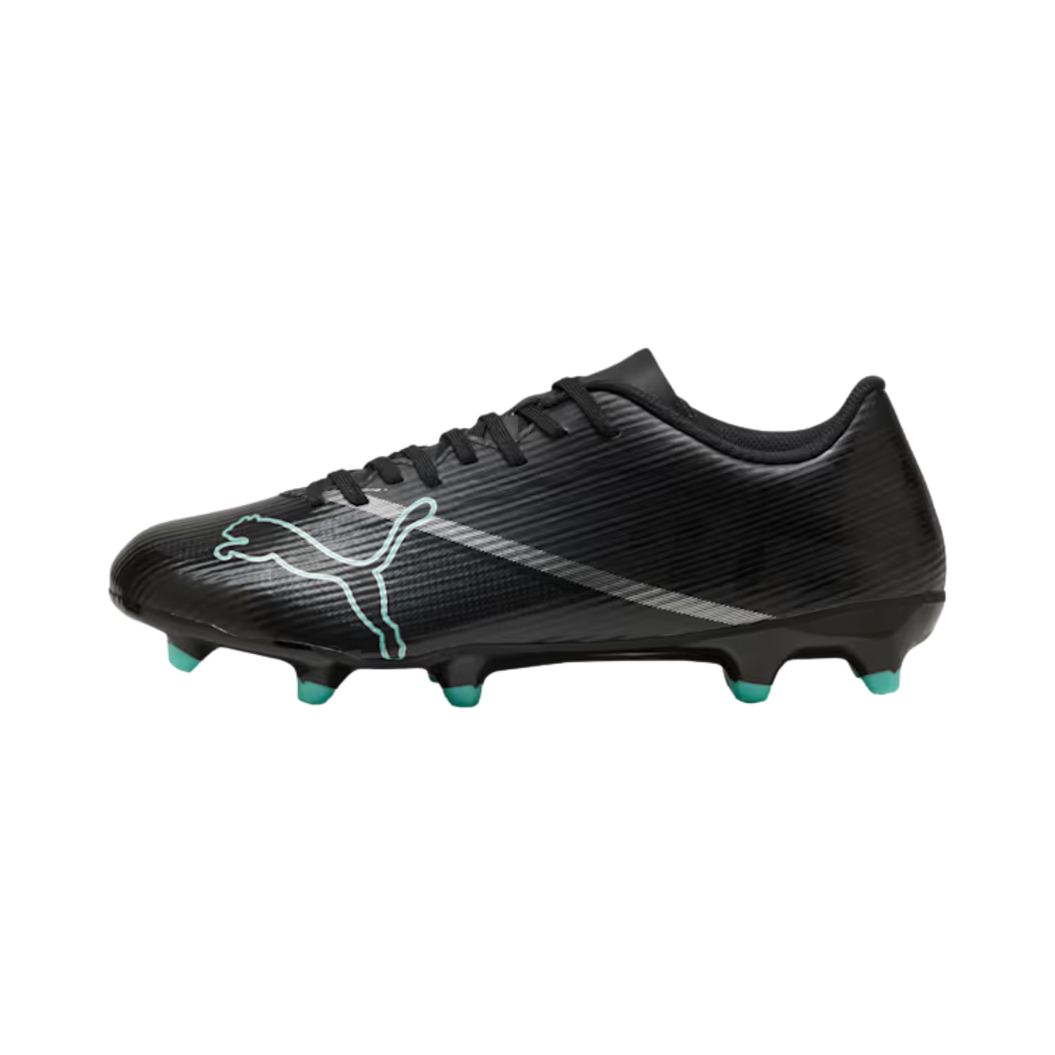 PUMA Ultra 7 Play FG/AG Football Boots - Black/Mint (109146) Black Mint Football Boots PUMA