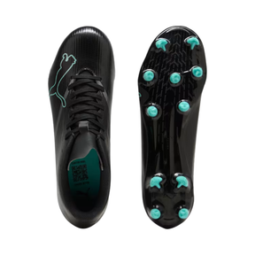 PUMA Ultra 7 Play FG/AG Football Boots - Black/Mint (109146) Football Boots PUMA