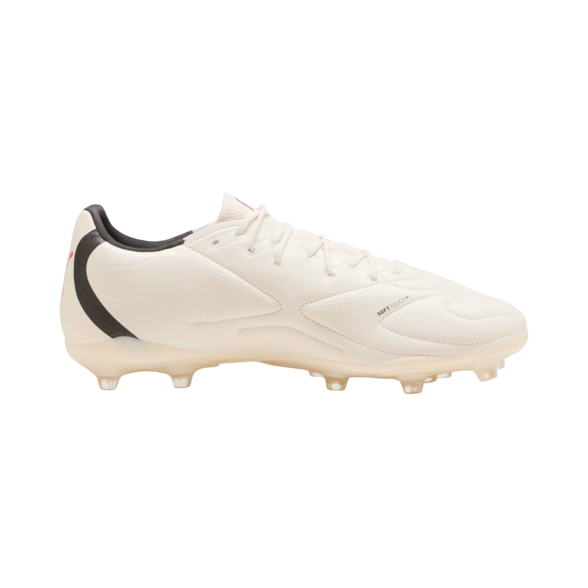 Puma King 20 Match FG/AG - Almond/Black/Red Football Boots Puma