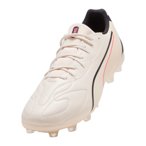 Puma King 20 Match FG/AG - Almond/Black/Red Football Boots Puma