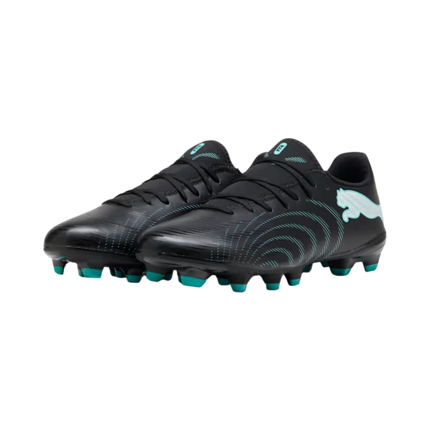 Puma Future 9 Play FG/AG - Black/Mint/White Football Boots Puma