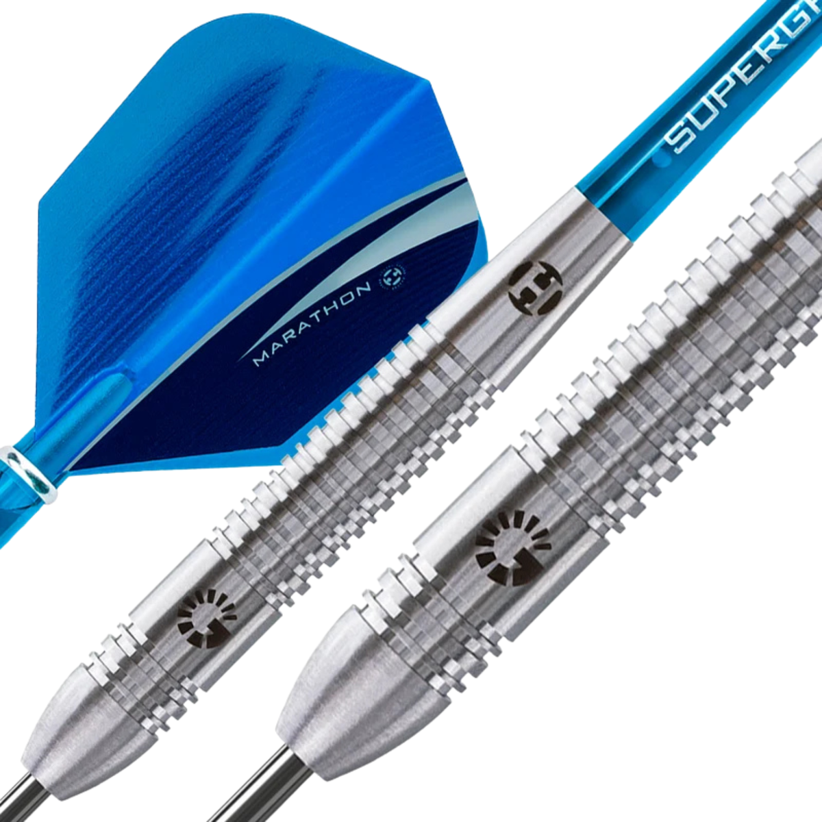 Harrows Genesis 25GR Steel Tip Darts - Blue Darts Harrows