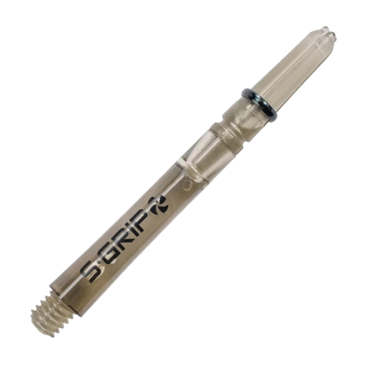 Harrows Supergrip Spin Medium Shaft - Smokey Darts Accessories Harrows