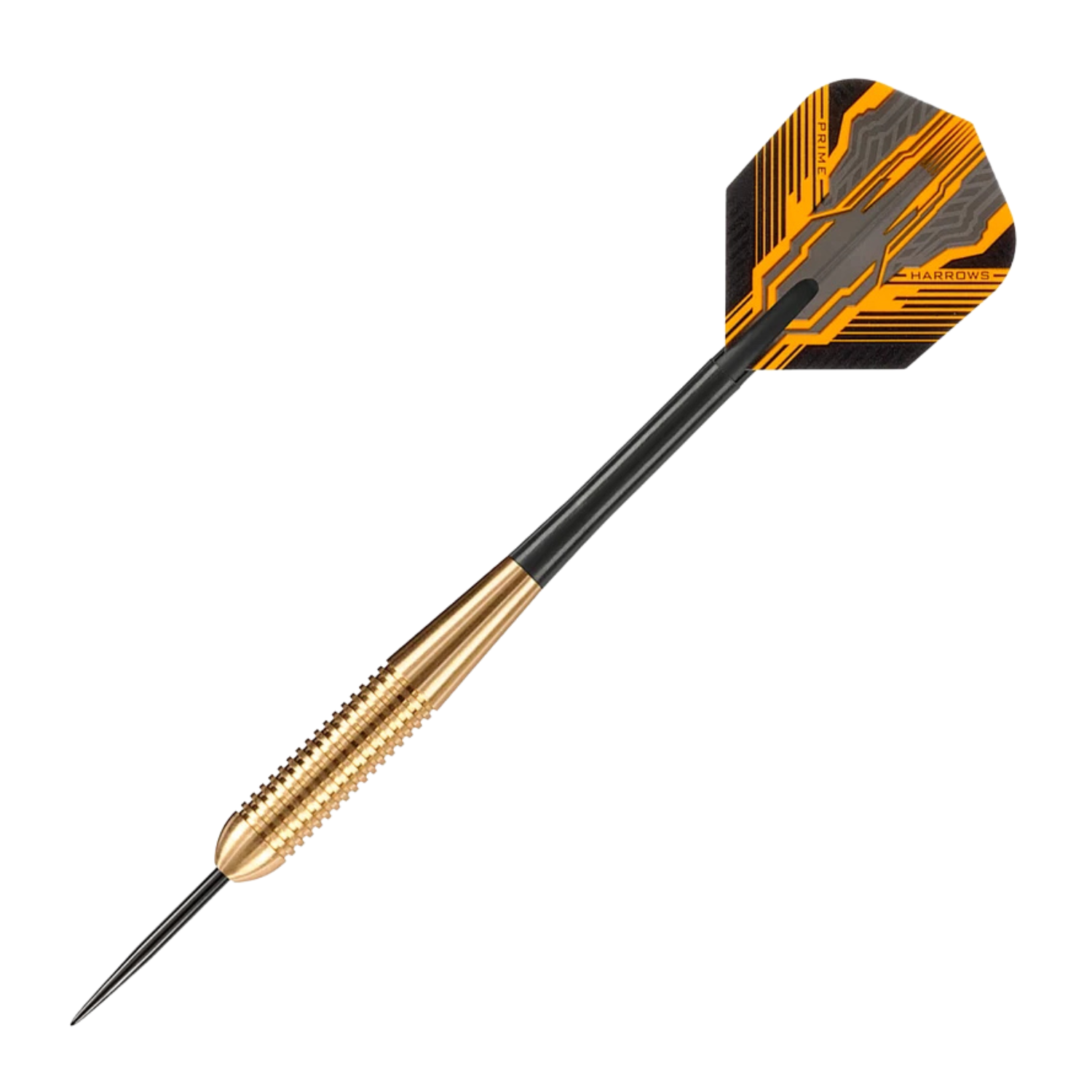 Harrows Club Brass 22GR Steel Tip Darts - Yellow Darts Harrows