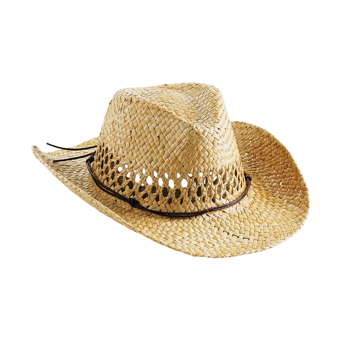 Beechfield Straw Cowboy Hat by Central Sports UK