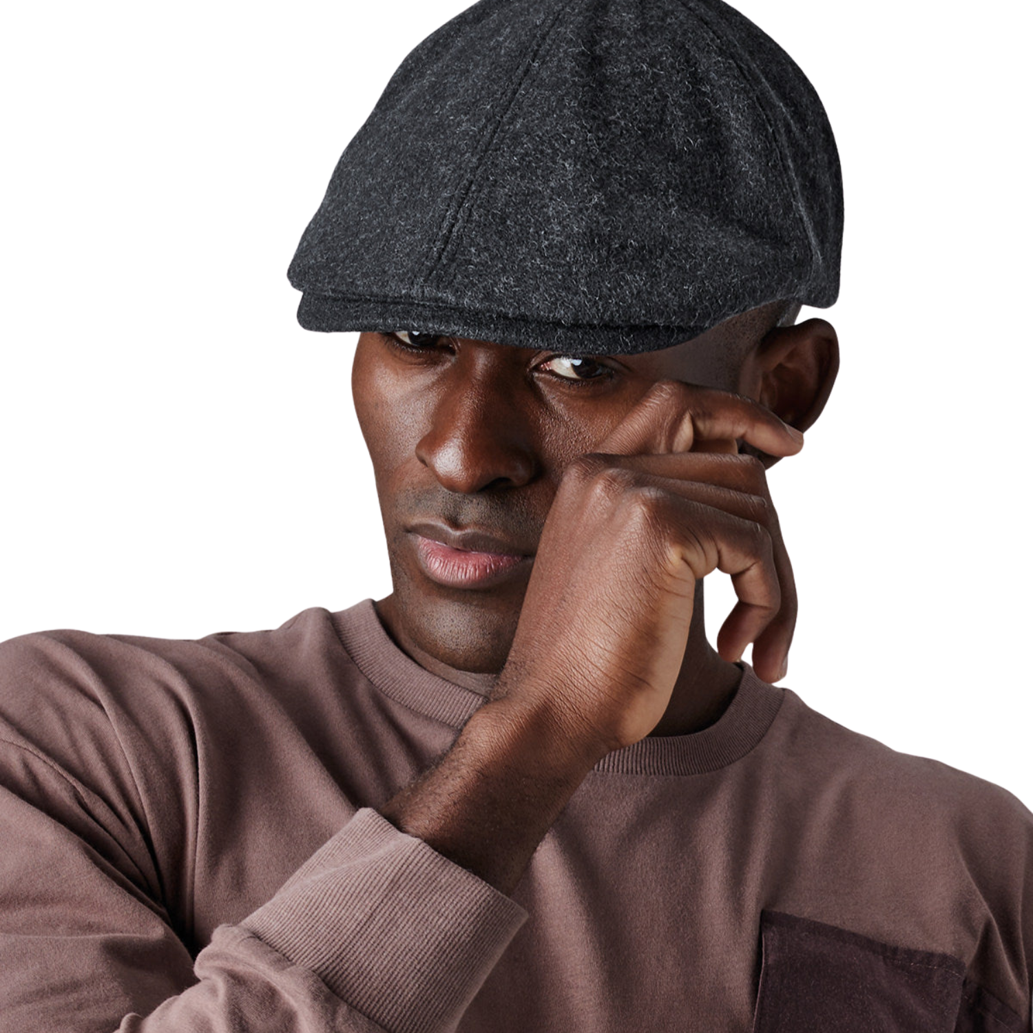 Beechfield Melton Wool Ivy Cap by Central Sports UK