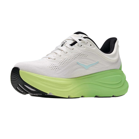 Hoka Bondi 9 Running Shoe Women - White/Tart Apple by Hoka