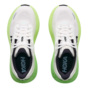 Hoka Bondi 9 Running Shoe Women - White/Tart Apple by Hoka