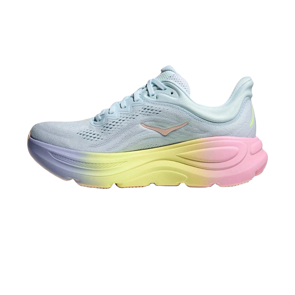 Hoka Bondi 9 Running Shoe Women - Glimmering Blue/Overcast Running Shoes Hoka