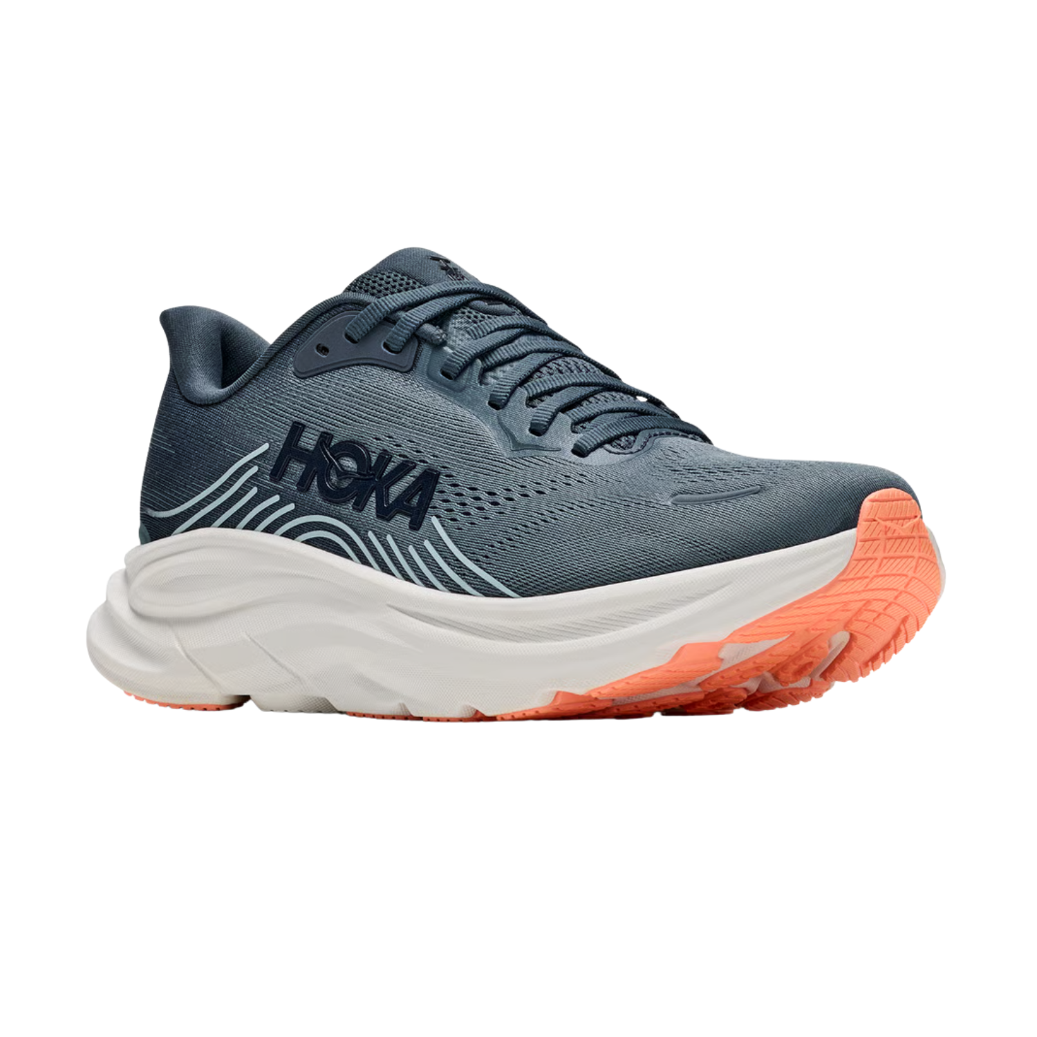 Hoka Clifton 11 Running Shoe Women - Faded Navy/Glimmering Blue by Hoka