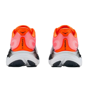 Hoka Clifton 11 Running Shoe Men - Neon Tangerine/Frost by Hoka