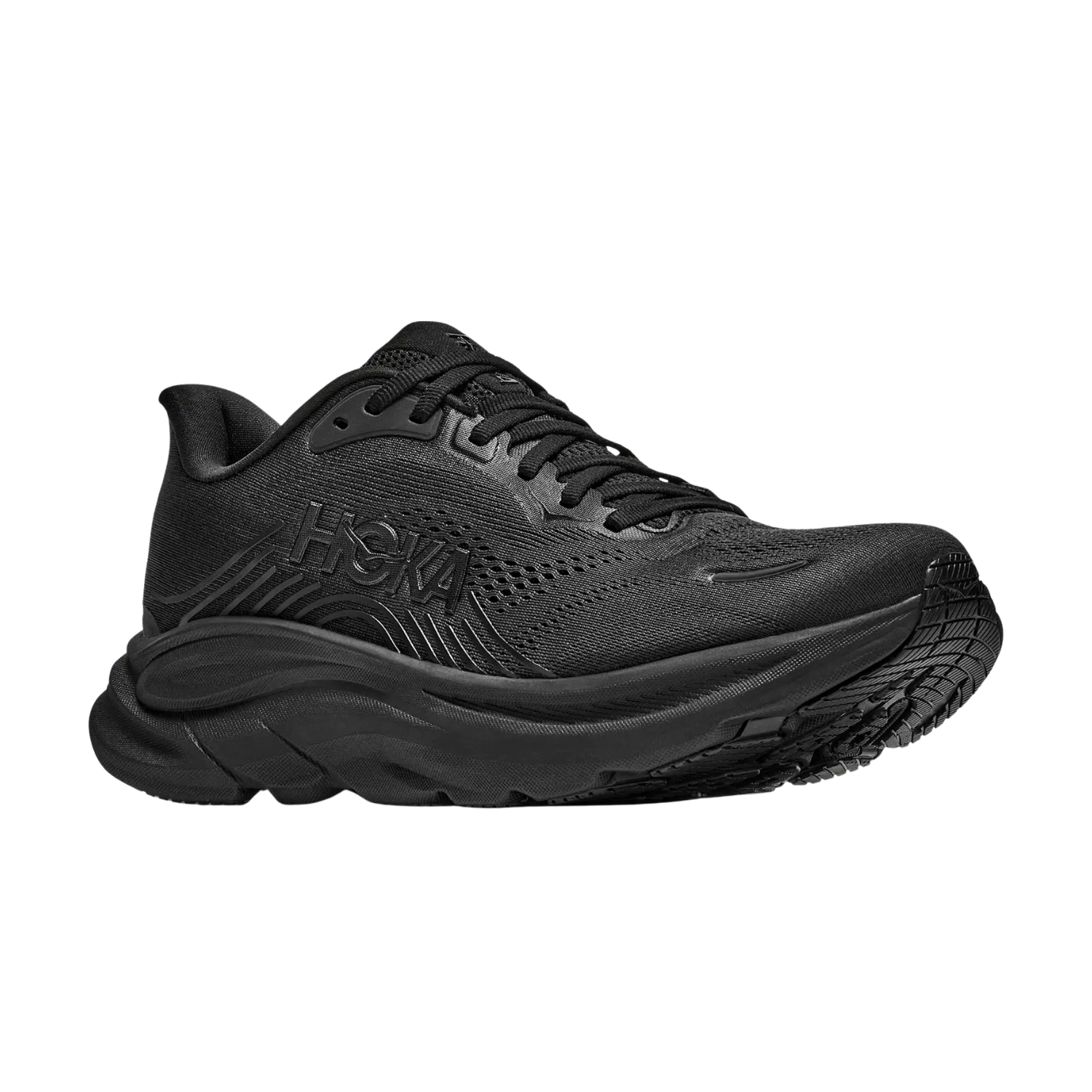 HOKA Clifton 11 Men's Running Shoes - Black/Black Running Shoes HOKA