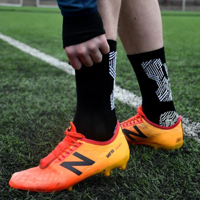 Precision Origin.0 Grip Socks Adult - Black/White (730Y) Socks Precision