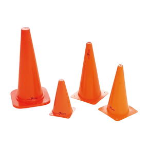 Precision 12" Traffic Cones Set of 4 - Orange (TR561) Training Cones Precision