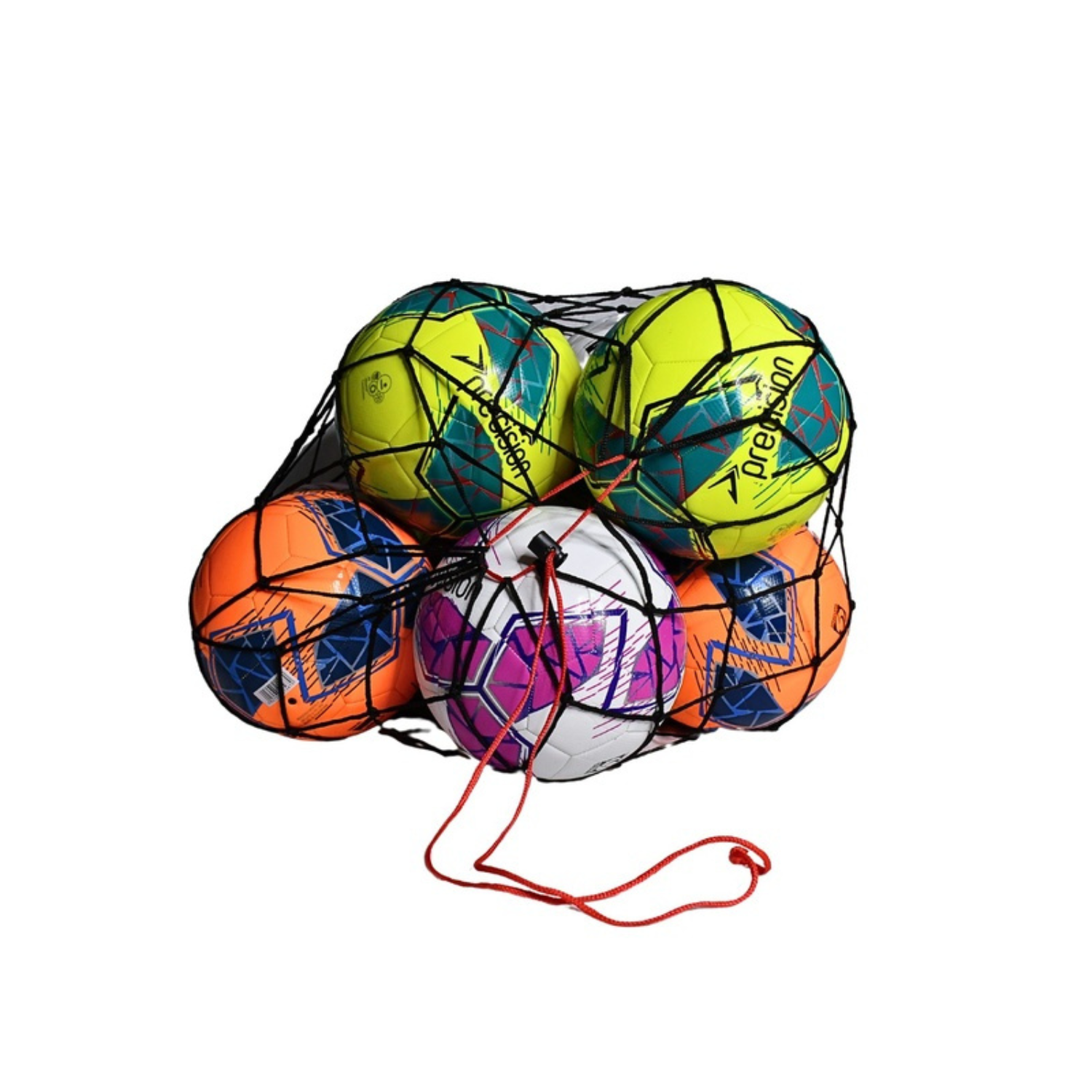 Precision Football Carry Net 12 Ball, back view